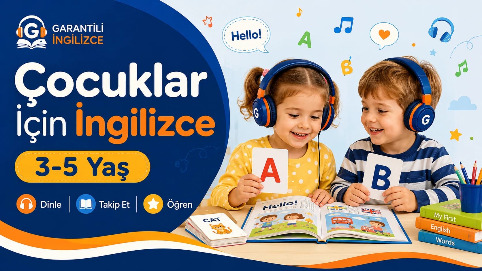 Çocuklar İngilizce · 3-5 Yaş